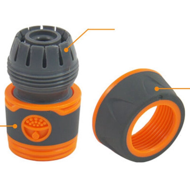 5PCS Car Wash Hose Connector, Waterstop Connector for 3/4 Inch Hose Garden Lawn Irrigation Fittings Pipe Adapters