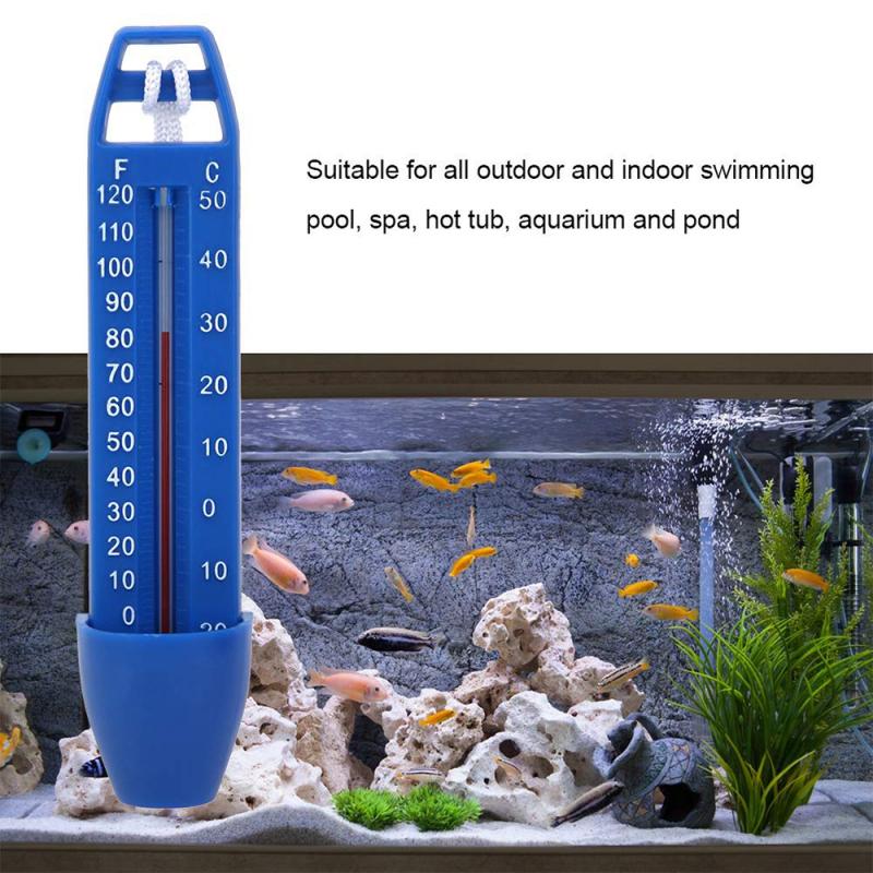 Zwembad Thermometer Makkelijk Lezen Zwembad Temperatuur Water Drijvende Thermometer Voor Zwembaden Spas Tubs Vis Aquarium