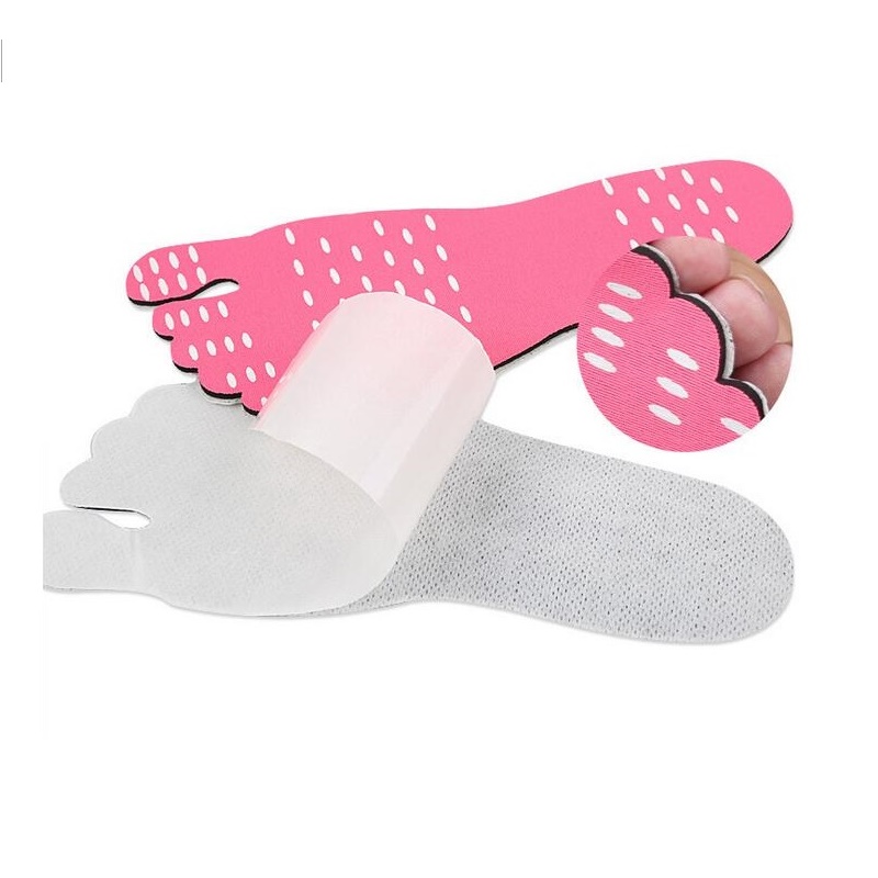 2 Pairs Adult Seaside Beach Feet Protective Soles Child Slip-proof Insulation stickers Invisible Beach insoles Foot Plantar Pads