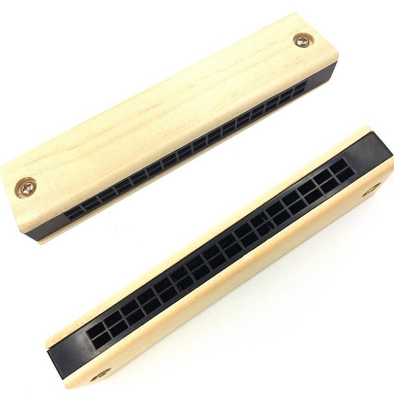 Træ harmonika pedagogisk musikalske harmonika instrument legetøj til børn begyndere børn musikinstrumenter tilbehør