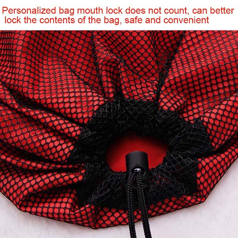 Sports Ball Backpack Basketball Football Storage Net Bag Training Ball Mesh Bag WHShopping