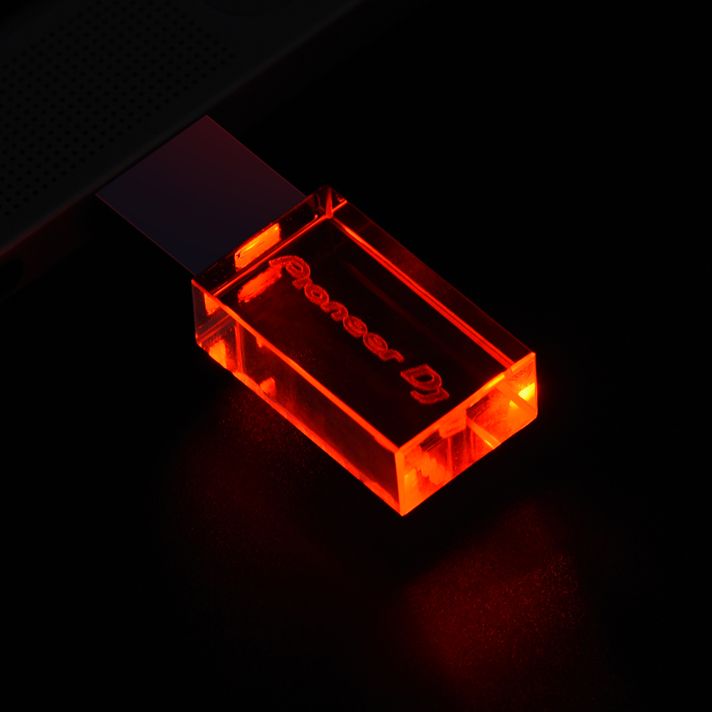 Mooie USB 3.0 Flash Drives Pioneer DJ Pen Drive 64GB Kleurrijke LED High Speed Memory Stick 32GB 16GB Gratis Custom LOGO U Disk