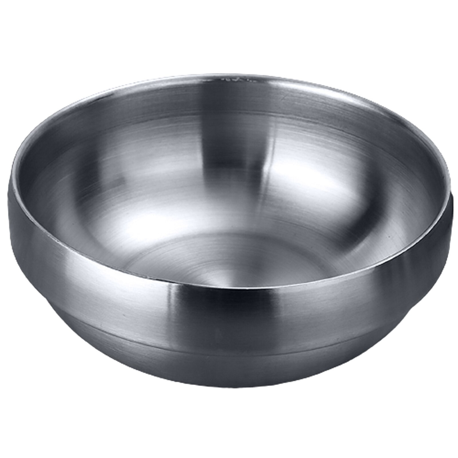 Rvs Warmte Geïsoleerde Ronde Rijst Soepkom Keuken Eetkamer Servies: Silver / 14cm