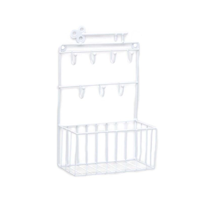 mur monté courrier et porte-clés 7 crochet support organisateur poche et lettre trieur pour entrée cuisine maison bureau décor
