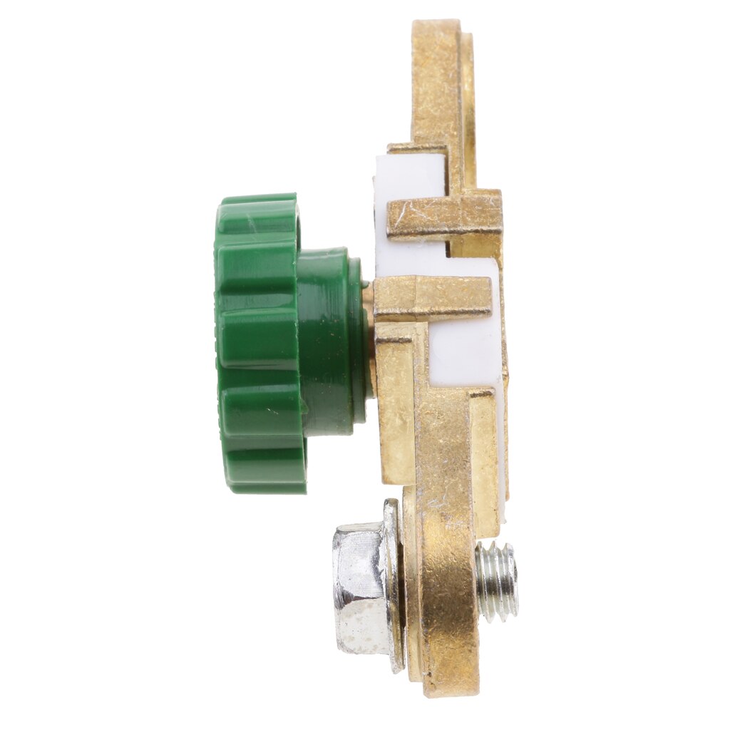 Battery Disconnect Isolator Cut Off Switch Green Wheel Classic Cars Part