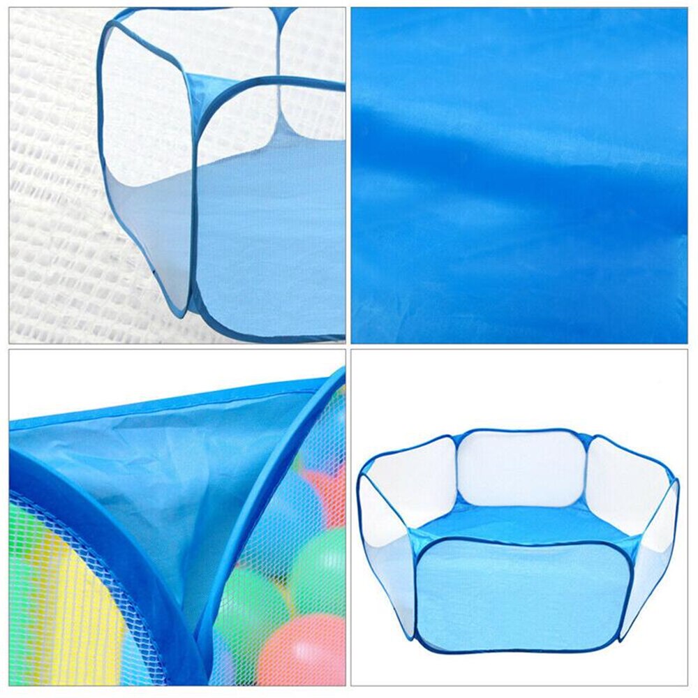Portable Pet Playpen Pop Open Indoor / Outdoor Small Animal Cage Game Playground Fence for Hamster Chinchillas And Guinea- Pigs