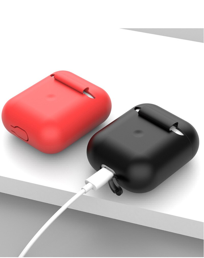 Silikonowe Etui do AirPods - Ochronne Pokrowiec na Bezprzewodowe Słuchawki Apple