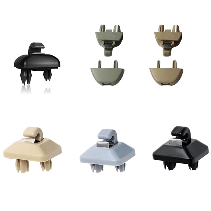 1Pc 8U0857562 ORETG45 Plastic Gray Sun Visor Clip Hook Holder for A1 A3 A4 A5 Q3 Q5 8U0857562 8E0857562 C45