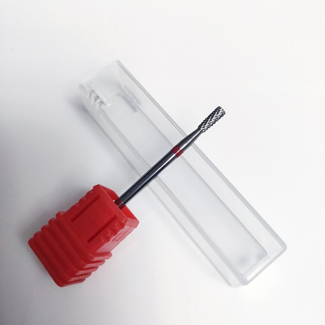 Easy Nail Tungsten Carbide Milling Cutter Burrs Nail Drill Bits Machine Nail Cutter Nail File Manicure For Machine Nail Art: Flat