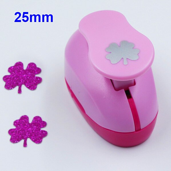 Freesship leaves 16mm 25mm 35mm 48mm craft punch twig leaf Punch Craft Scrapbooking Paper Puncher Tree Shaped Punches: 23mm Four-leaf