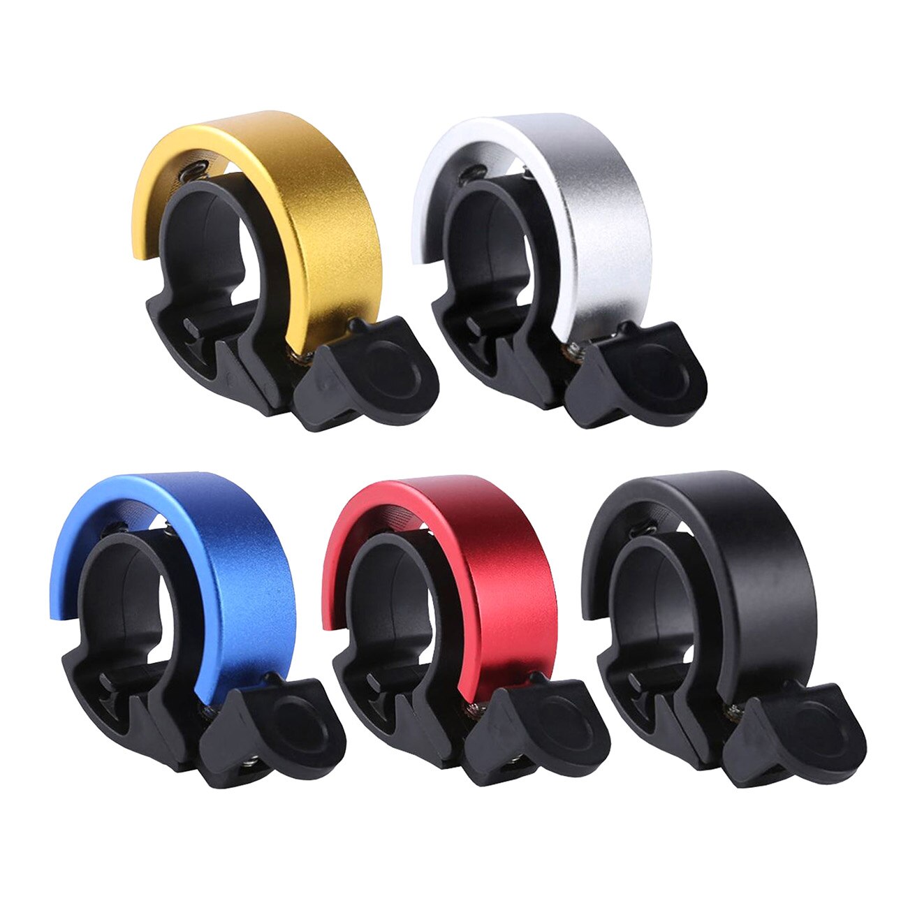 2 stk sykkel klokke sykler styret aluminiumslegering horn sikkerhetsadvarsel alarm sykkel klokke til landeveissykkel mtb sykling tilbehør
