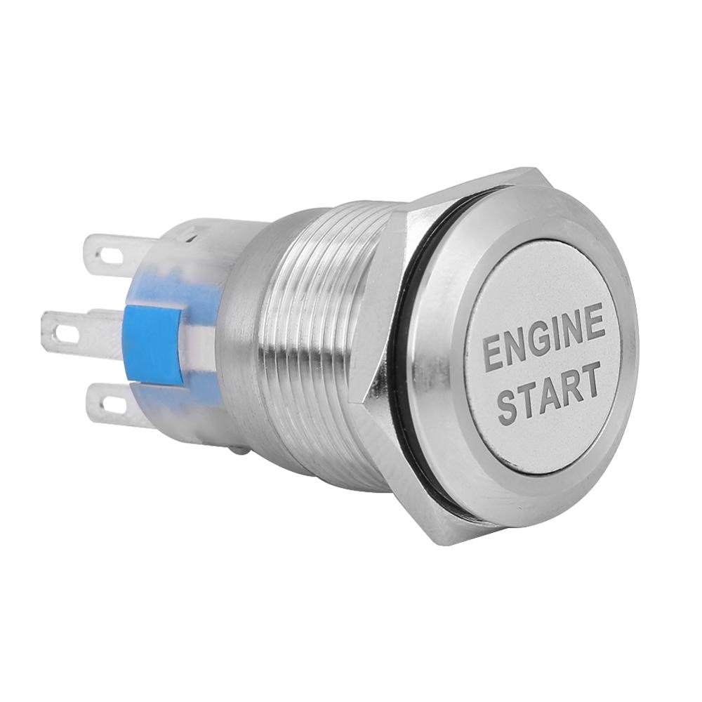 Car Engine Start Drukknop Ontsteking Starter Start Knop Schakelaar Vervangen Enginee Start 12V Waterdicht