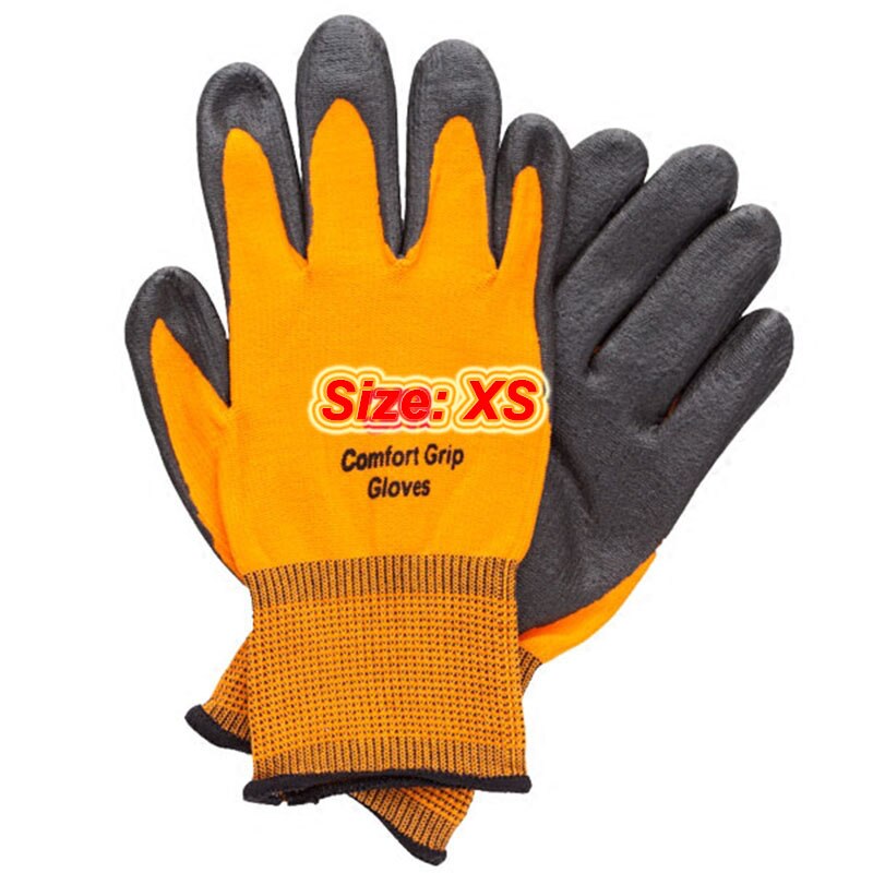 Guantes de seguridad para niños, resistentes al desgaste, prevención de arañazos, talla estándar XS