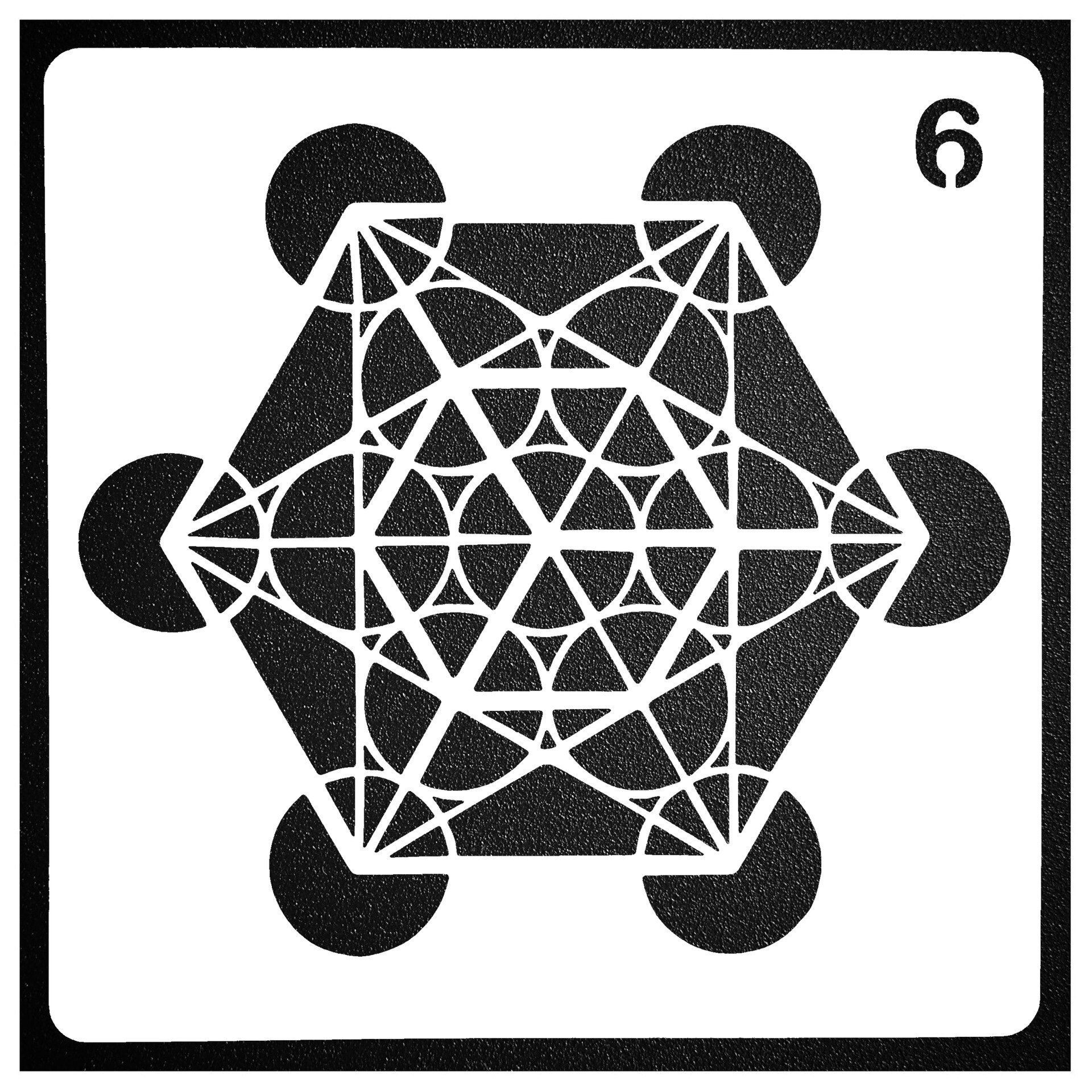 Mandala Painting Template Stencils Drawing Stencils Painting And Decor Bullet Journal Supplies Decorative Mandalas: HHA0706