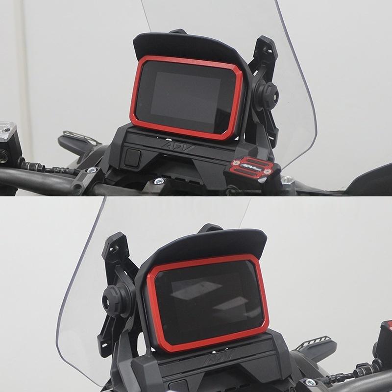 Adv motorradzubehör displayschutzfolie für adv 350 x adv 750 armaturenbrett instrumententafel rahmenabdeckung schutzset