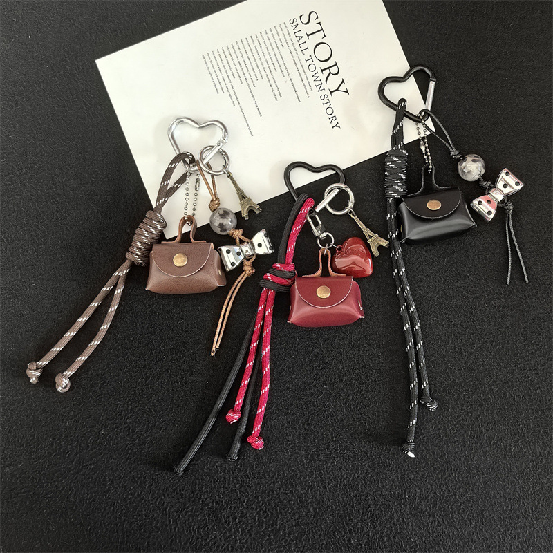 Ins Sweet Cool Style Bag Hanging Decoration Phone Case Pendant Keychain Decoration Hanging Chain Bag Accessorie