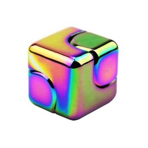 Całkowicie metalowy kamuflaż Phantom Hand Spinner zabawki dla chłopca palca obracanie EDC prezent dekompresji Puzzle: 17
