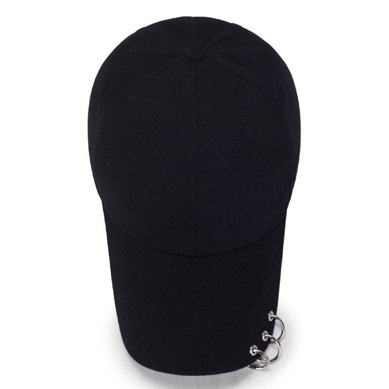 Sports Hat Adjustable Baseball Hat with ring Outdoor Sports Sun Cap for Women Men Snapback Hat NM434