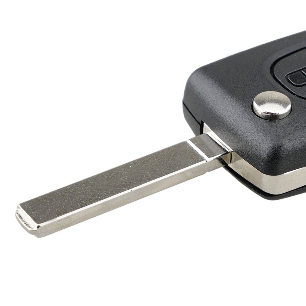 Passar för peugeot partner citroen berlingo eller dispatch 3 knappar nyckel fob fjärrkontroll nyckel fodral nyckelskydd