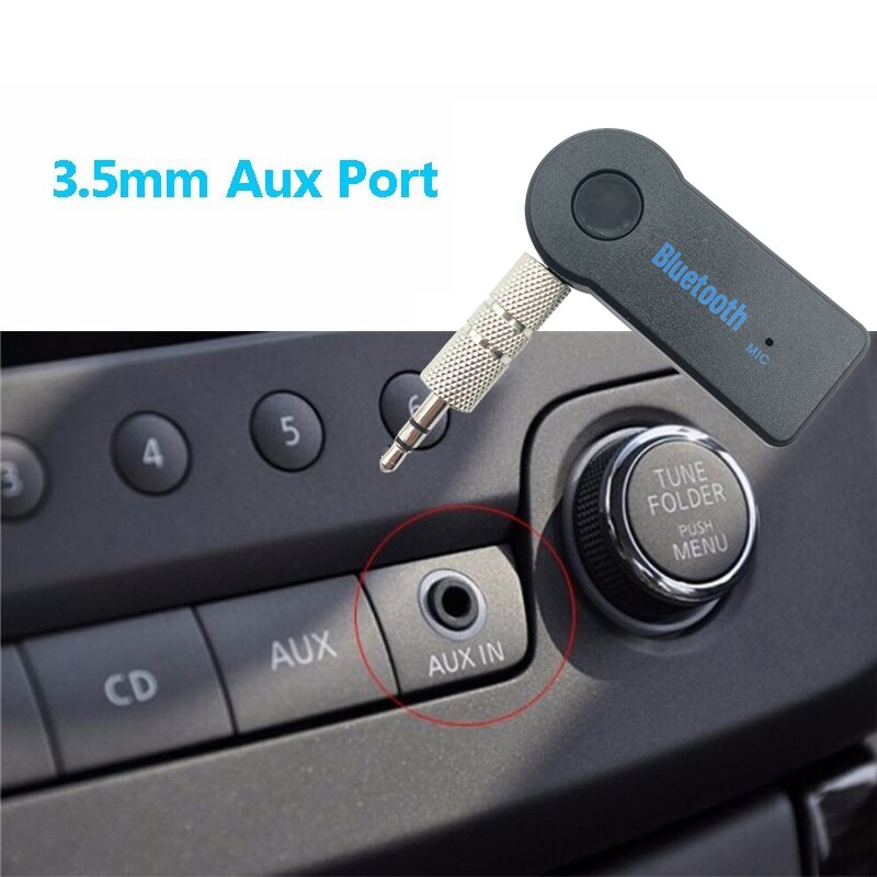 Bluetooth Adapter A2DP Drahtlose V 4,1 USB Bluetooth Empfänger 3,5mm Audio Jack TF Kartenleser MIC Anruf Unterstützung Für auto Lautsprecher