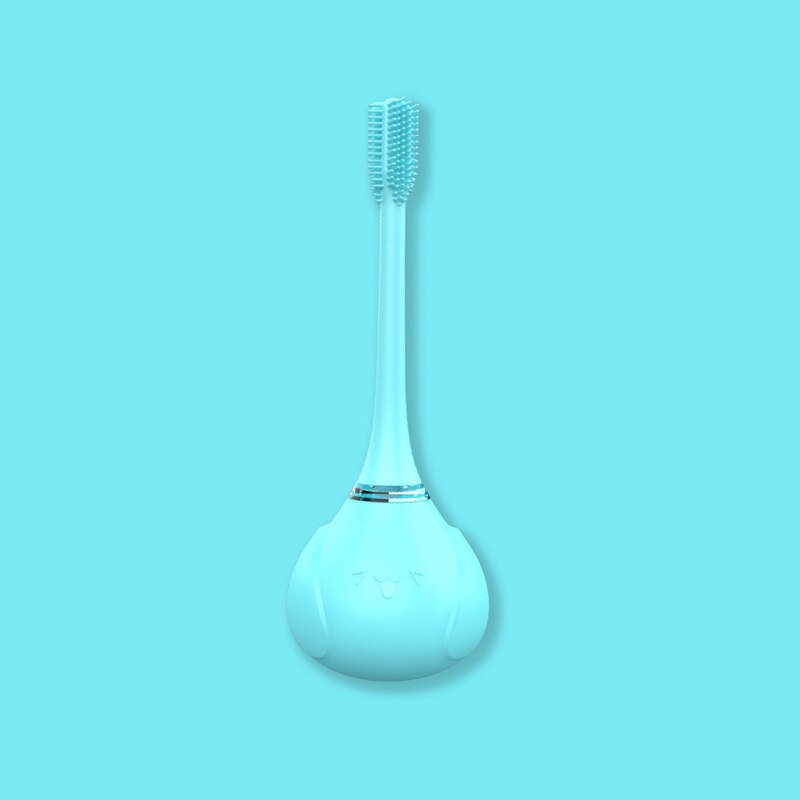 Rechargeable USB Electric Tooth Brush Ultrasonic TeethBrush 360 Degrees Toothbrush for Children Adult: Blue for Children
