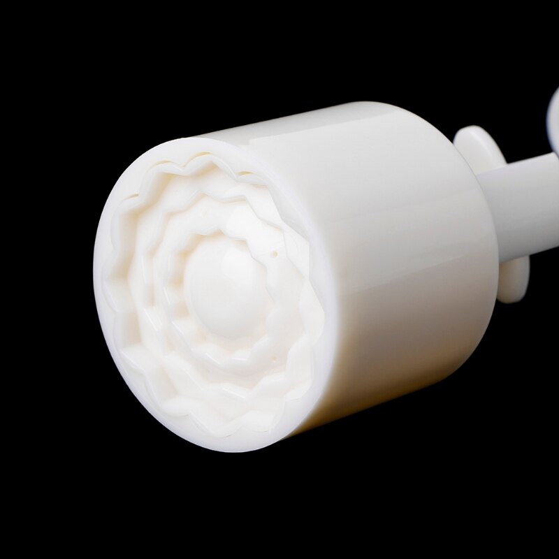 Moon Cake Mould Mold with 6Pcs Stamps Round Flower Pastry Mooncake Hand DIY Tool Mar28