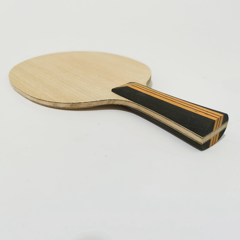 Acoustic Table Tennis Blade 5 Ply Wood With ALC Carbon Fiber Offensive Long Handle Ping Pong Bat Paddle Fast Attack Loop