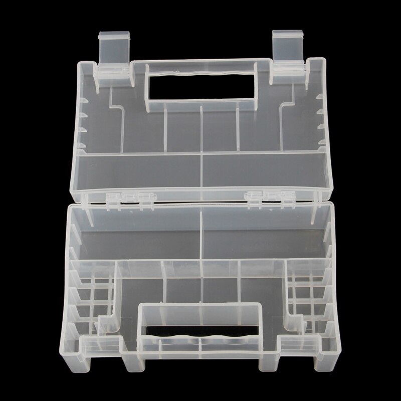 Plastic Case/Organizer/Houder/Container Batterij Opbergdoos voor AAA 9V Batterij