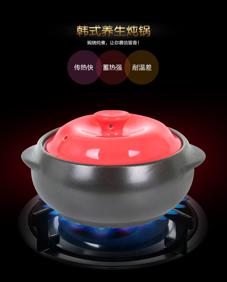 Mini Casserole pour bébé, résistant à la chaleur, brûlure à sec, complémentaire, style coréen, santé, ustensiles de cuisine, marmite à ragoût