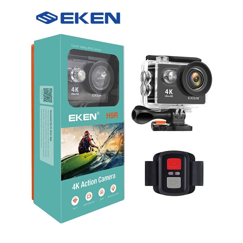 Originele Eken H9R Actie Camera Ultra Hd 4K 30fps Wifi 170D Onderwater Waterdichte Helm Video-opname Sport Cam