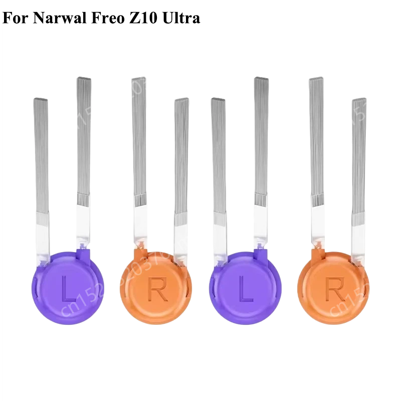 Reserveonderdelen voor (Narwal Freo Z10 Ultra / YJCC025) robotstofzuiger: hoofdborstel, HEPA-filter, dweil, stofzak, accessoires: Lichtgrijs