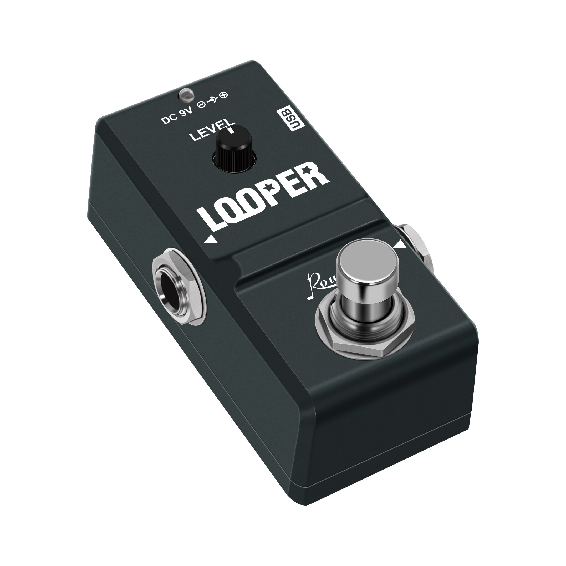 Rowin Tiny Looper Electric Guitar Effect Pedal 10 Minutes of Looping Unlimited