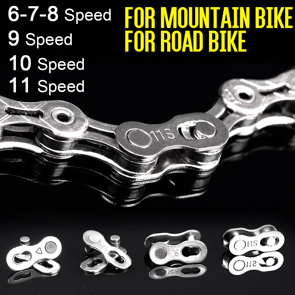 6/7/8/9/10/11 Speed Bicycle Chain Connector Lock Quick Link Master Bicycle Joint Cycling Parts Road Bike Magic Buckle