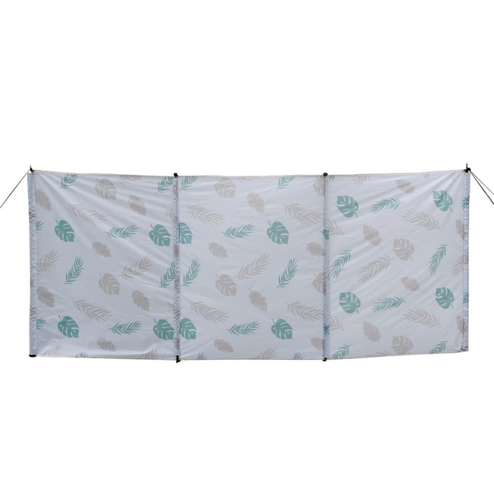 Multifunctional Sun Protection Beach Wind Screen Privacy Wind Screen Easy To Carry Double Fixed