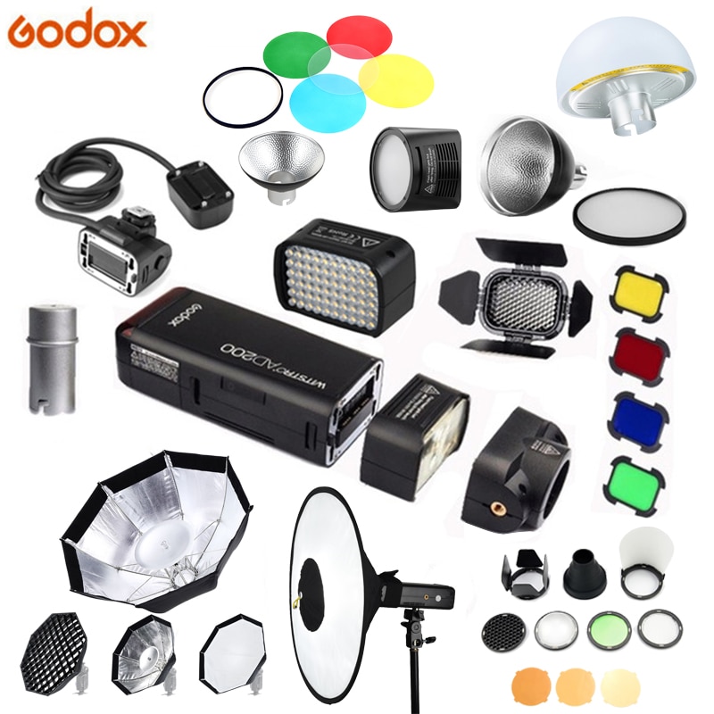 Godox multifunctionele Accessoires AD-S17/BD-07/AD-L/H200R/EC200/AD-B2/RS18/AD-S2 /AD-S7/AD-M Flash accessoire voor AD200 flash