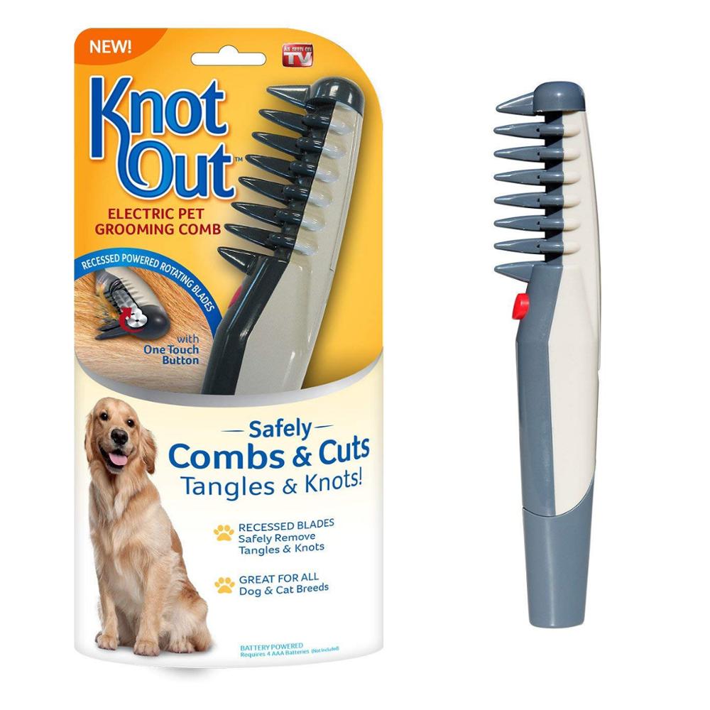 Electric Pet Grooming Comb Anti-Knot Cleaning Dog Cat Nodules Cleaning Fleas Comfortable and Safe Shaving Machine Beauty Tools