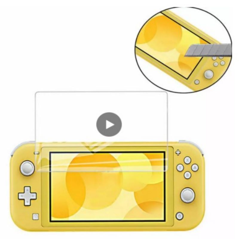 1Pcs Gehard Glas Film Protector Screen Game Machine Beschermende Film Voor Nintento Schakelaar Lite Protector Film Set Antikras