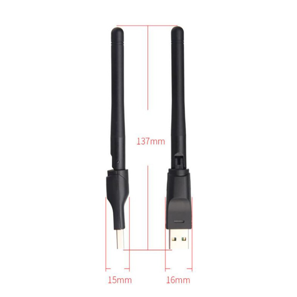 RT5370 USB WiFi with Ralink RT 5370 chip polybag packing 150Mbps 2.4GHz 802.11b/g/n USB2.0 Rotatable Wireless USB WiFi Antenna