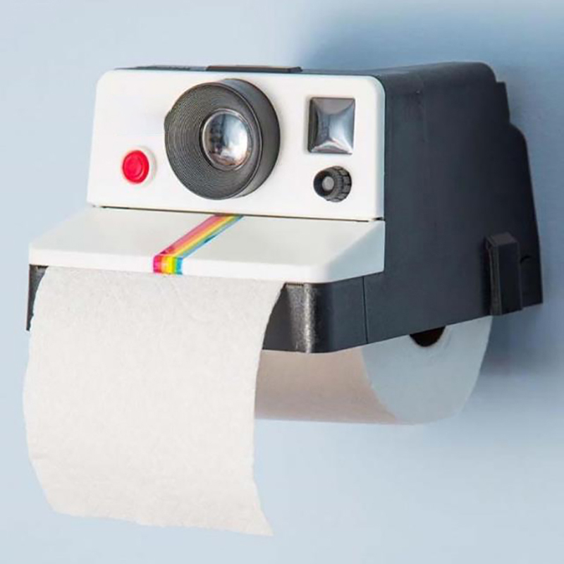 Retro Camera Toilet Paper Roll Holder Wall Mounted Toilet Paper Holder Paper Dispenser for Bathroom Tissue , toilette appareil