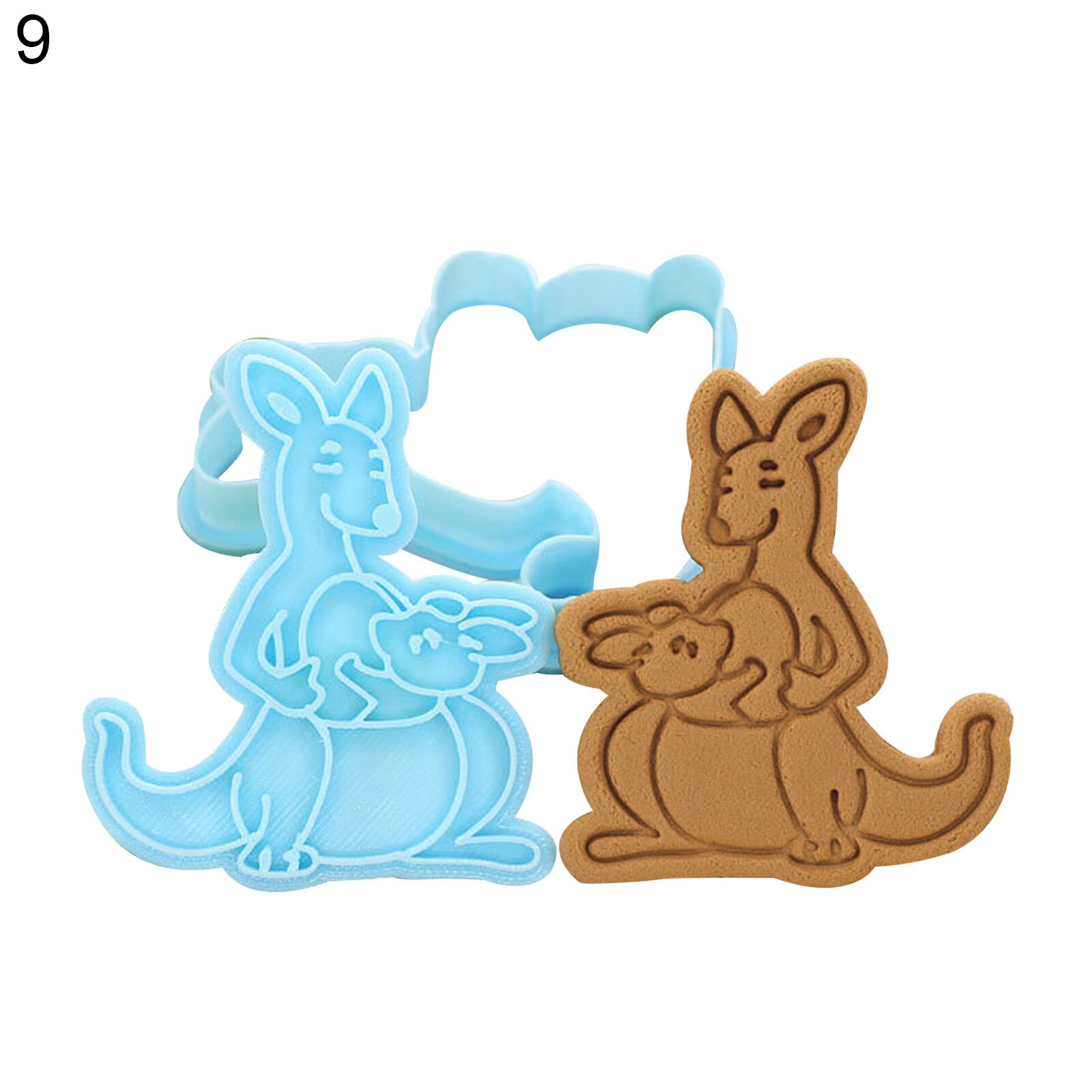 Forest Animals Cartoon Biscuit Mold Pressing Type Household Cookie Baking Tool: 9