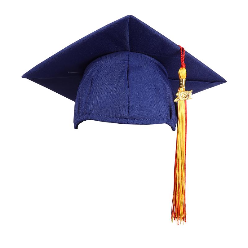 Gorro de graduación con borlas para escuela, 1 unidad,: Navy