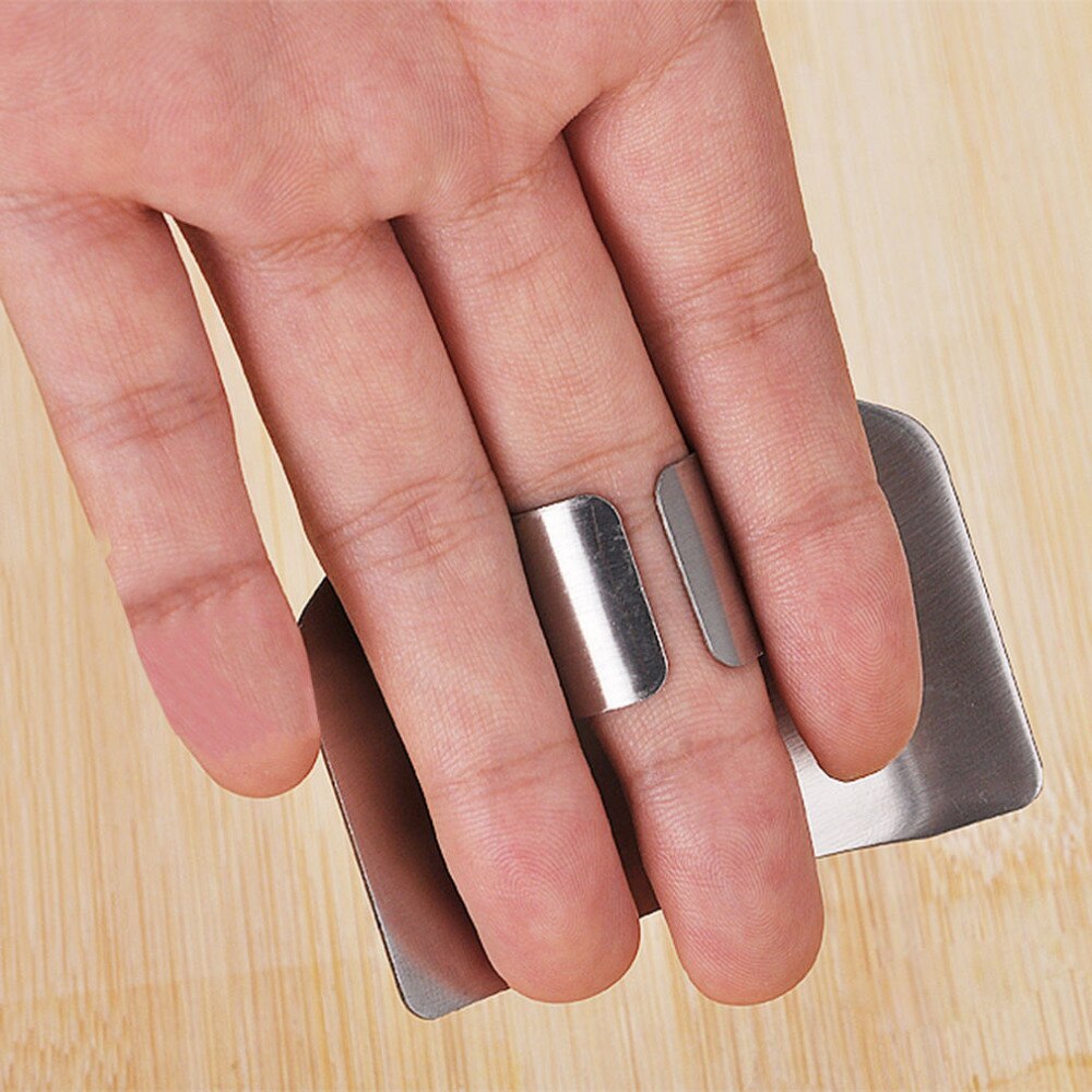 Finger Guard Protect Finger Hand Not To Hurt Cut Stainless Steel Hand Protector Knife Cutting Finger Protection kitchen gadgets