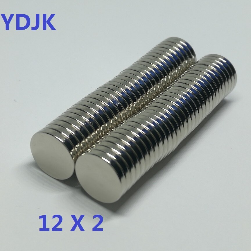 10 20 50 100PCS/LOT Disc magnet 12*2 N35 permanent magnet 12x2 magnets 12 x 2