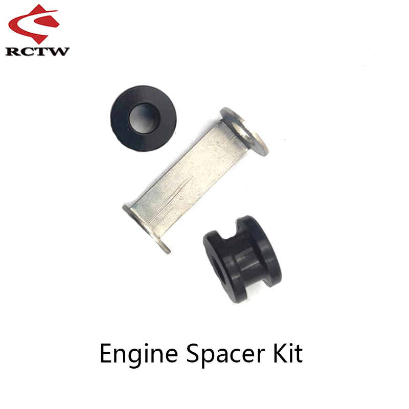 Motor Spacer Kit für 1/5 Hpi Rofun Rovan Km Baja 5B RC Auto Spielzeug Teile: WHITE