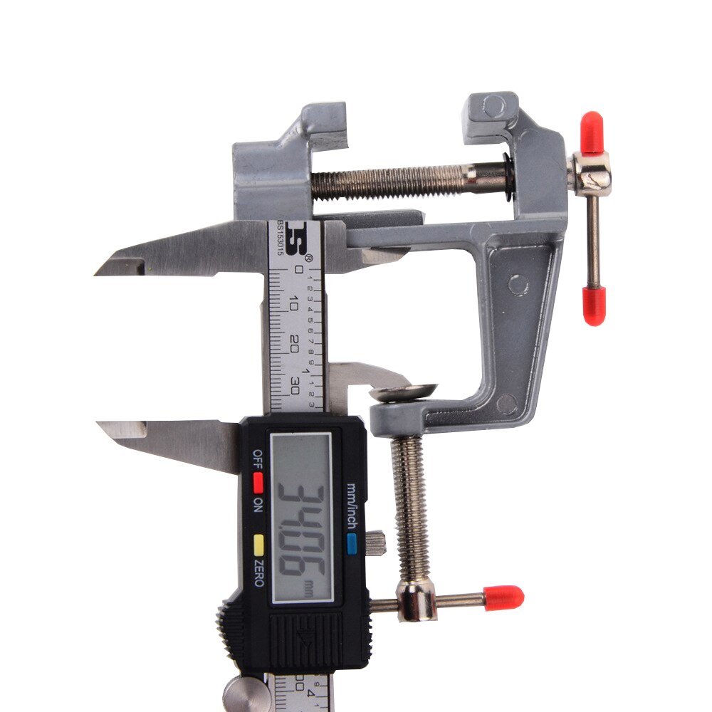 Mini Aluminum Bench Table Swivel Lock Clamp Vice Craft Jewelry Hobby Vise