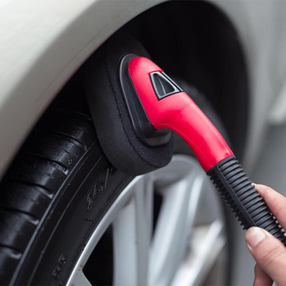 Applicateur de pneu de voiture Machine à laver les roues de voiture pour l'application gratuite de pansements en mousse éponge applicateur de cire brosse éponge