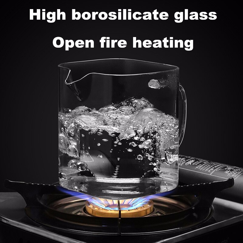 2 maten Vierkante Glazen Theepot Goede Clear Borosilicat Met 304 Roestvrijstalen Theefilter Zeef Warmte Thee koffie Pot Set Waterkoker tool