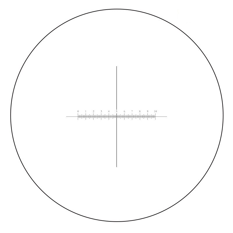 WF10X 20mm Mikroskop Okular Mikroskop Objektiv Zubehör Weitwinkel Hohe Auge-punkt Okular mit Kreuz Absehen Skala 30/30,5mm