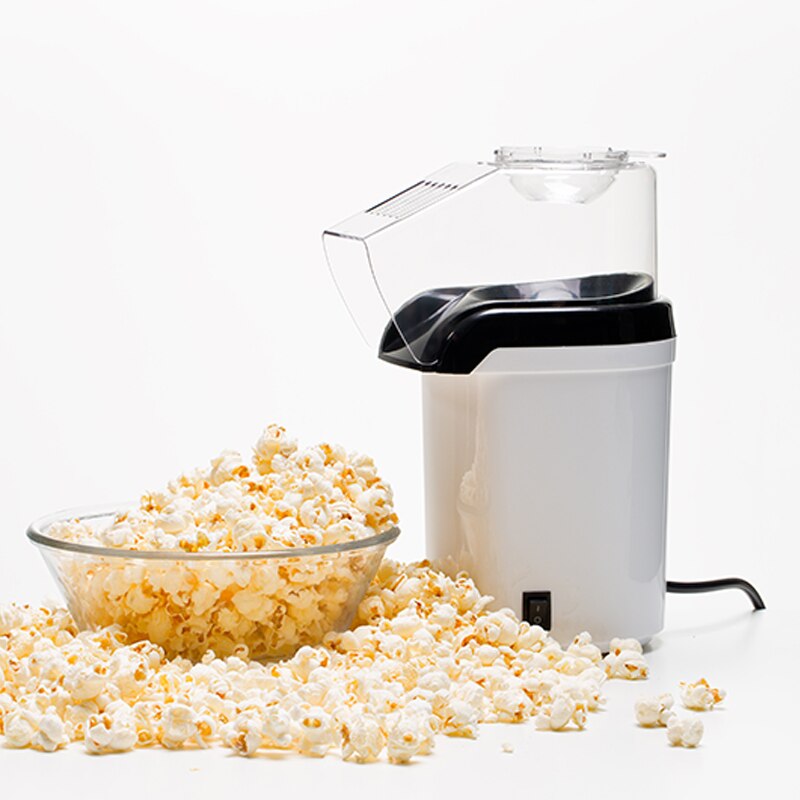 Husstand automatisk elektrisk popcorn maskine mini lille luft popcorn maskine popcorn maskine 220v 1200w
