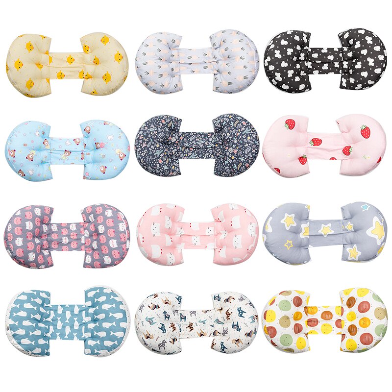 Femmes enceintes oreiller taille côté sommeil oreiller multi-fonction en forme de U fournitures de sommeil oreiller estomac ascenseur